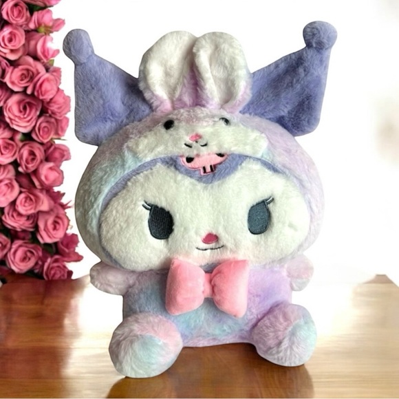 Sanrio Other - Sanrio Kuromi Rainbow 🌈 Bunny Plush Backpack